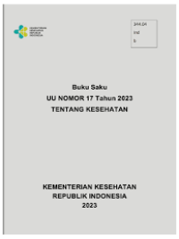 Buku saku UU nomor 17 tahun 2023 tentang kesehatan