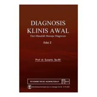 Diagnosis klinis awal dari masalah menuju diagnosis edisi 2